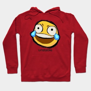 unstable emoji Hoodie